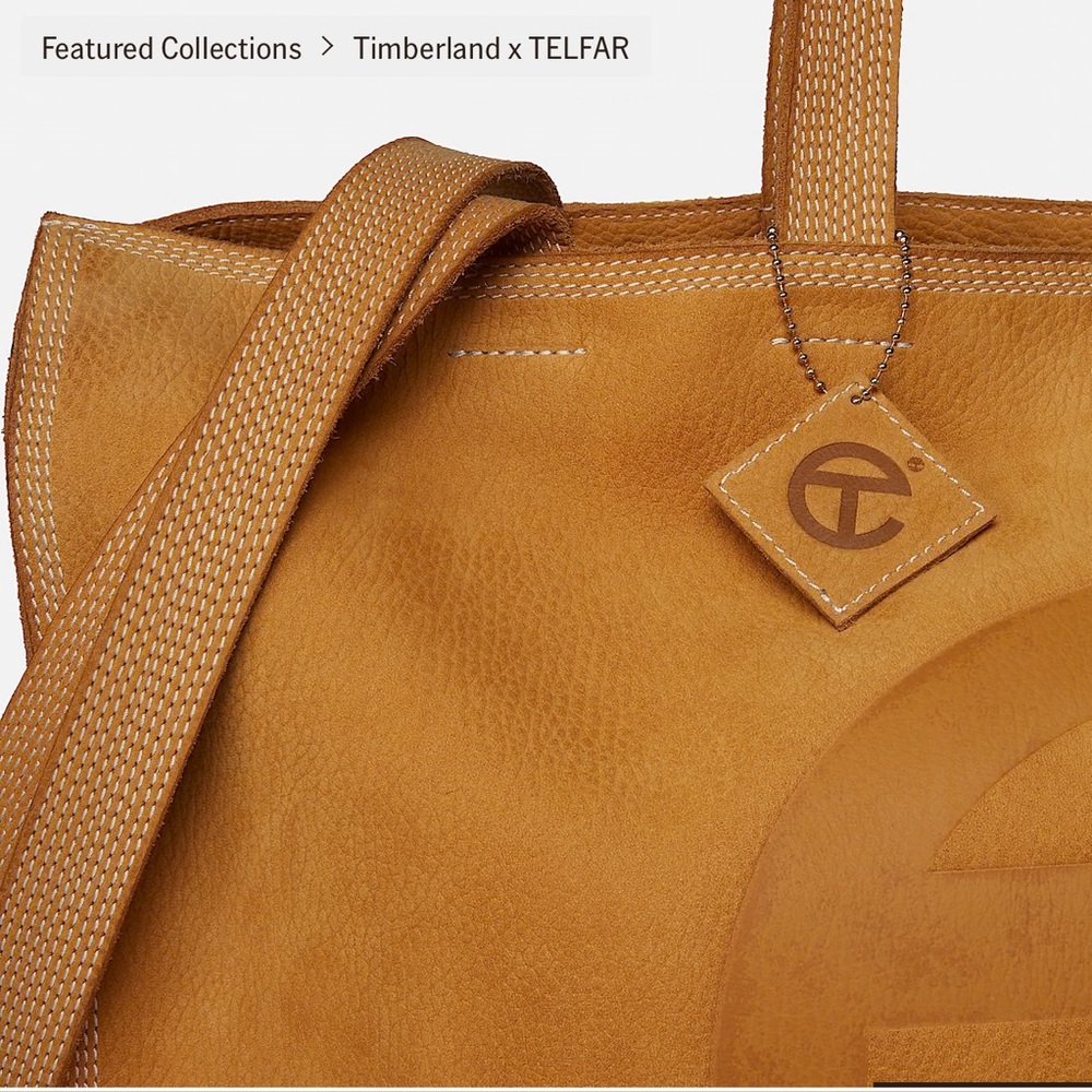 *SOLD* NWT- TELFAR x Timberland Limited Edition Collaboration Large Shopper - Picture 7 of 16
